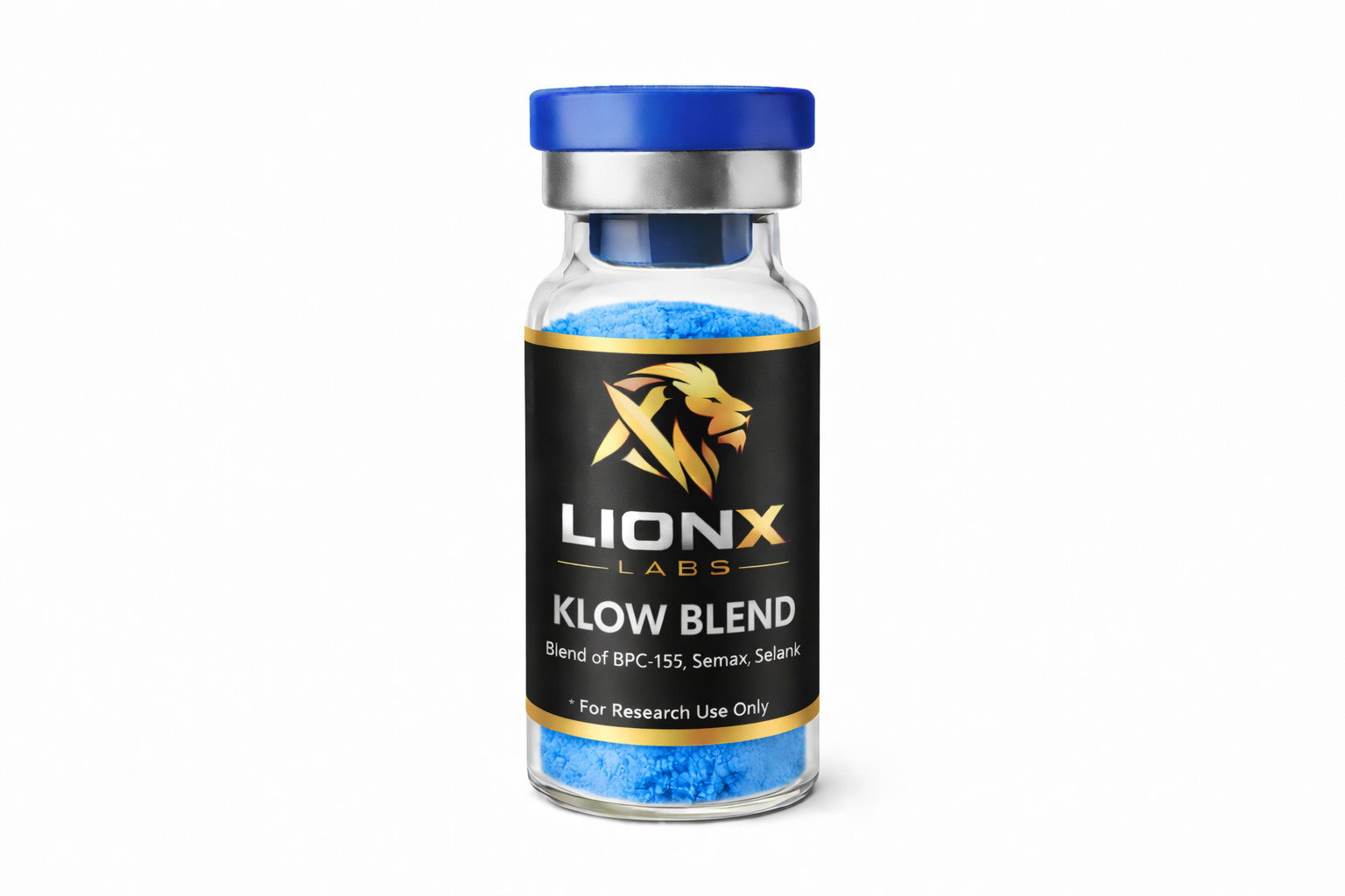 Klow Blend research vial with powder KLOW Blend 80MG